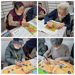 [치매전담실 인지프로그램] 두뇌트레이닝