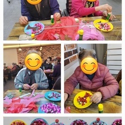 [주간보호 인지프로그램] 봄나무 꾸미기